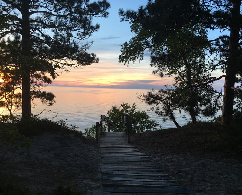 Hurricane River Campground (Pictured Rocks)