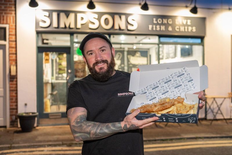Simpsons Fish and Chips, Cheltenham, Gloucestershire