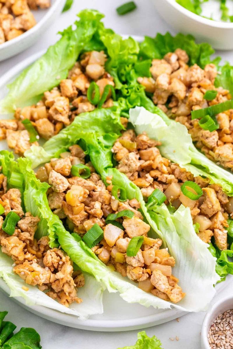 Tofu Lettuce Wraps