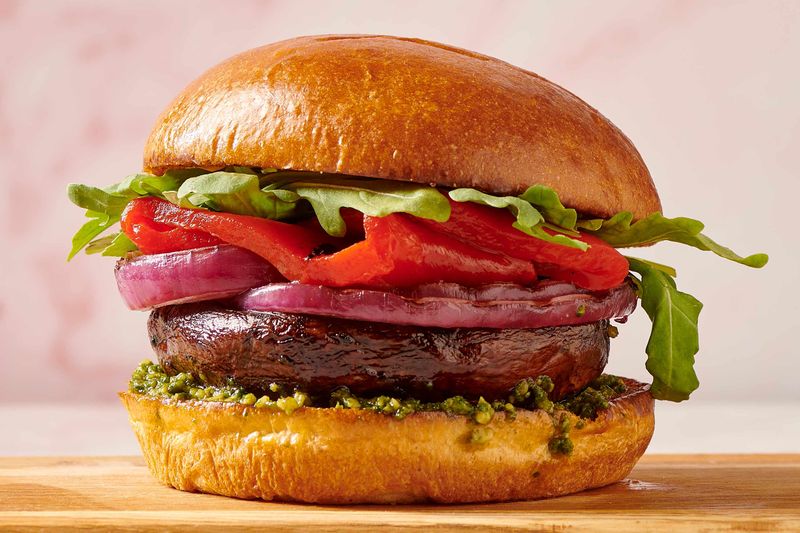 Portobello Mushroom Burgers