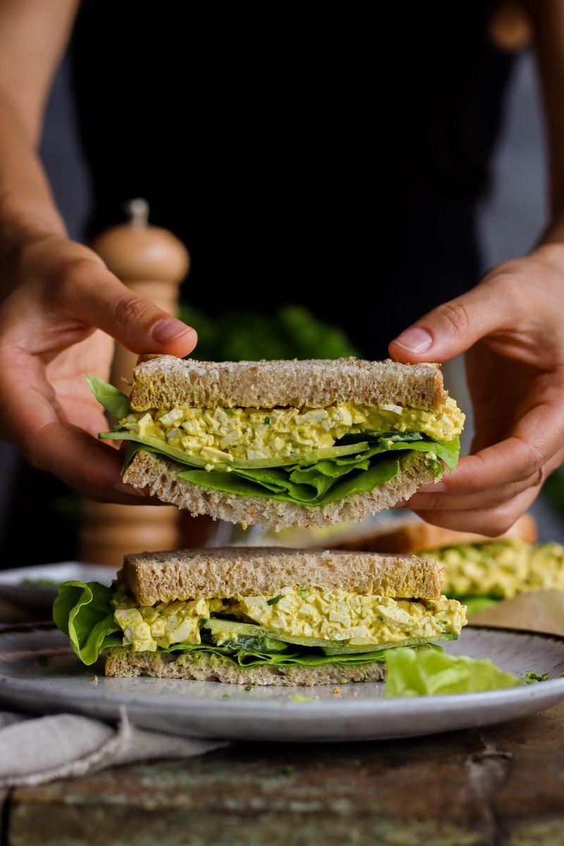 Tofu Egg Salad Sandwich