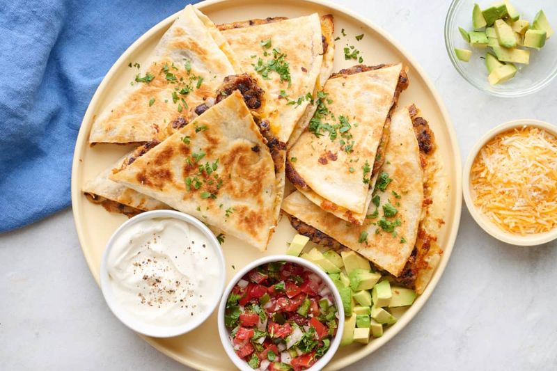 Black Bean Quesadillas