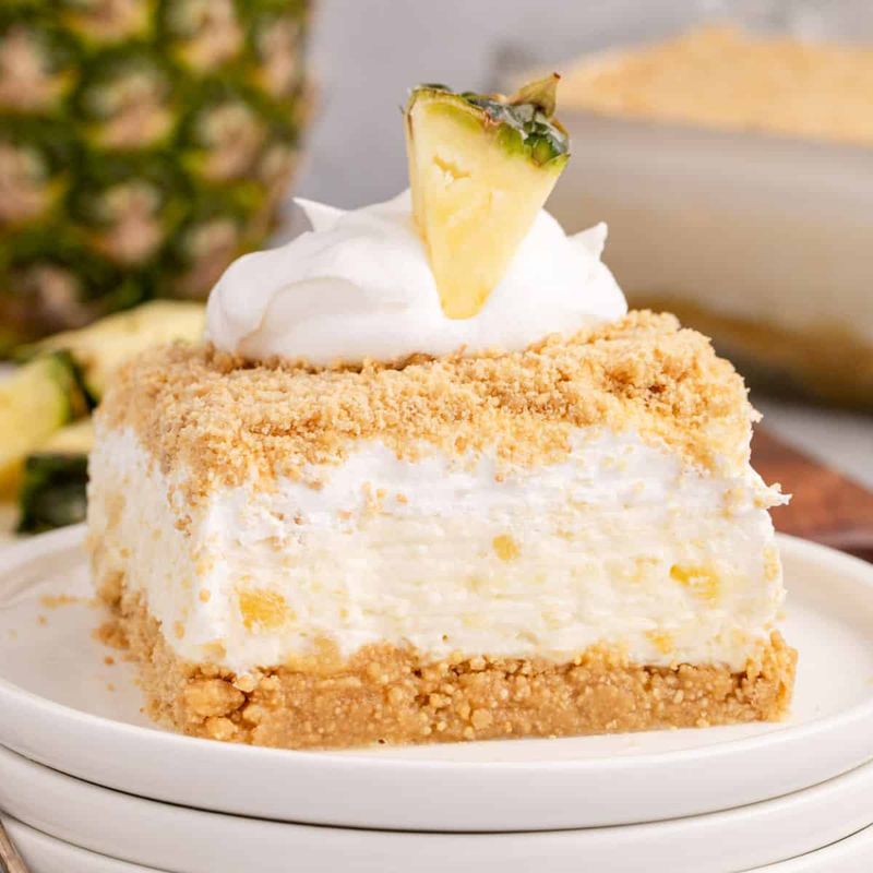 No Bake Pineapple Dream Dessert