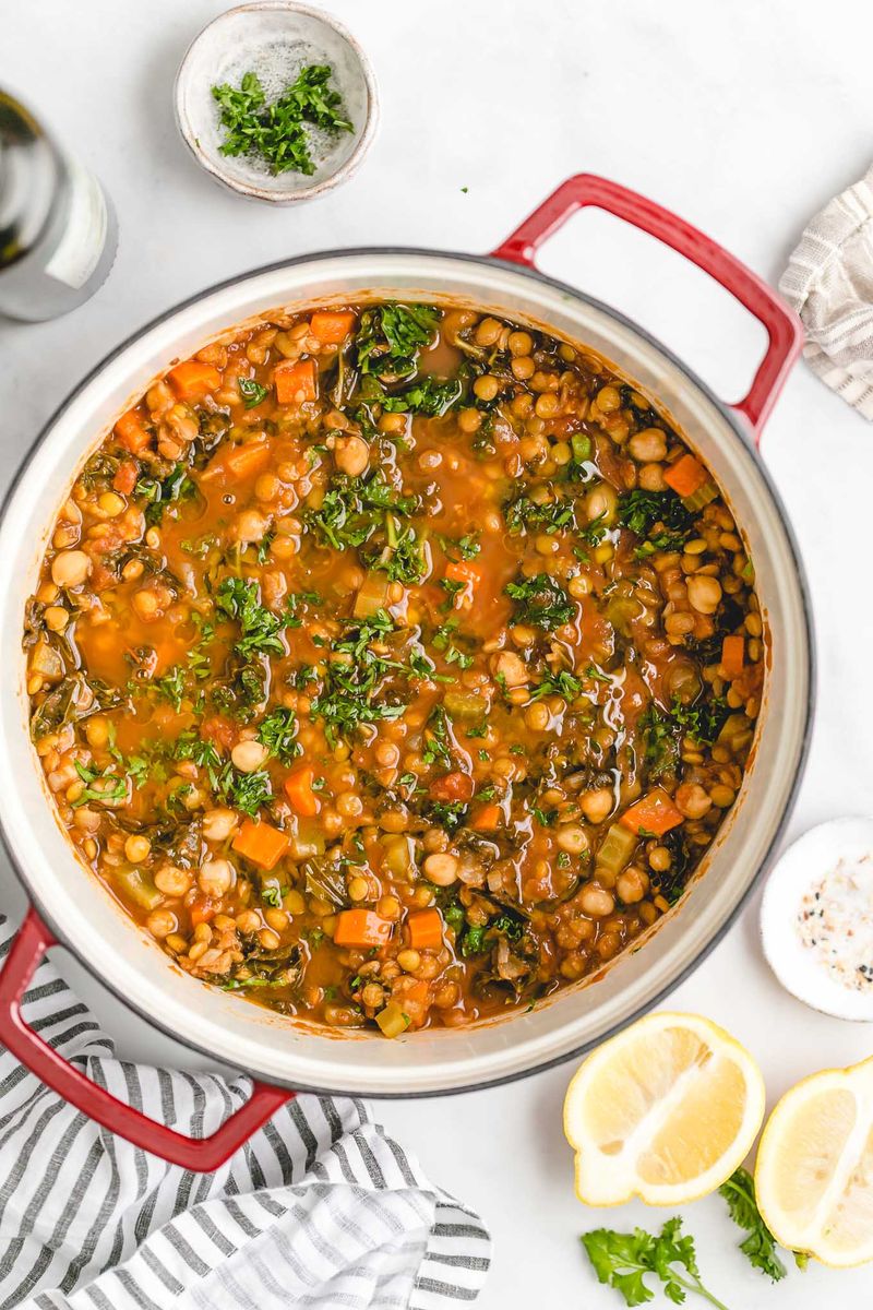 Vegetable and Chickpea Soup