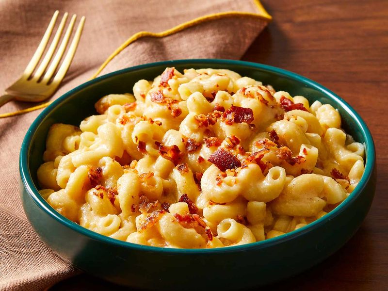 Baked Mac and Cheese with Bacon
