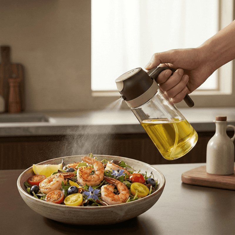Switch to a Spray Bottle for Oil