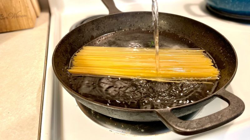 Cooking Pasta Without Boiling Water First