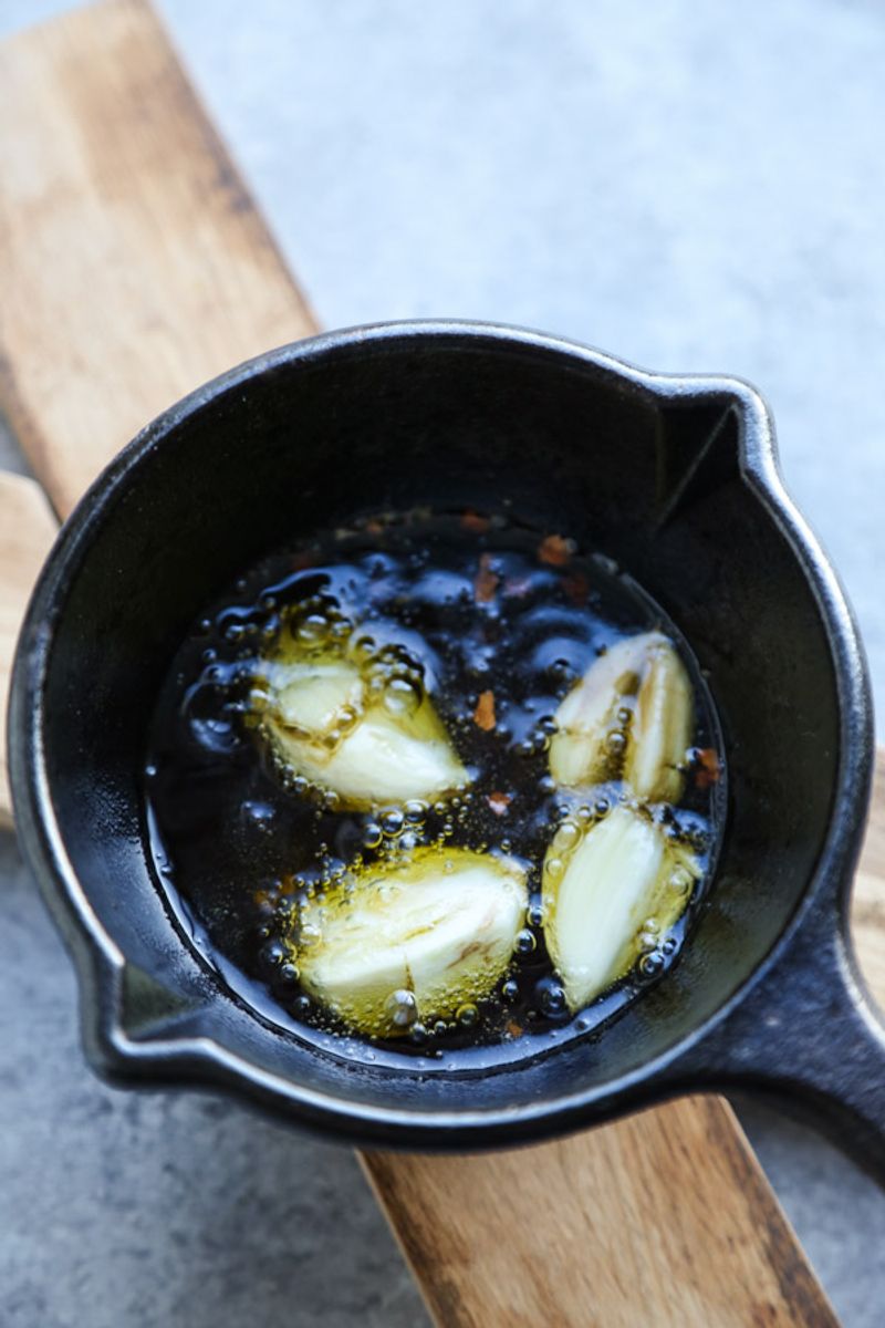 Adding Garlic Too Early to the Pan