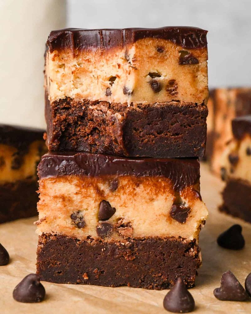 Cookie Dough Brownies