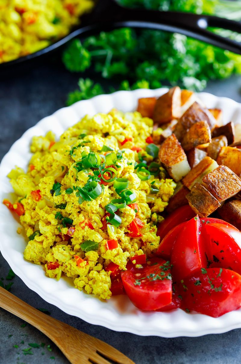 Tofu Scramble with Vegetables