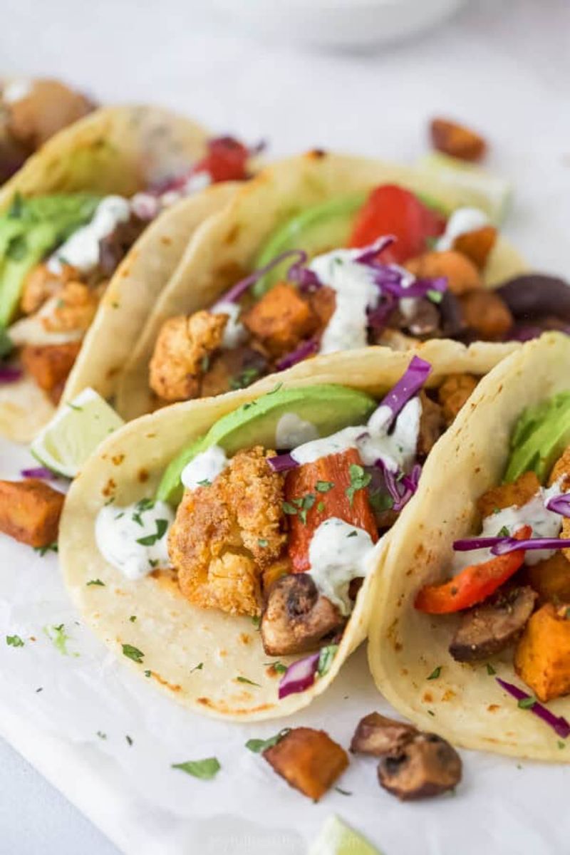 Roasted Vegetable Tacos