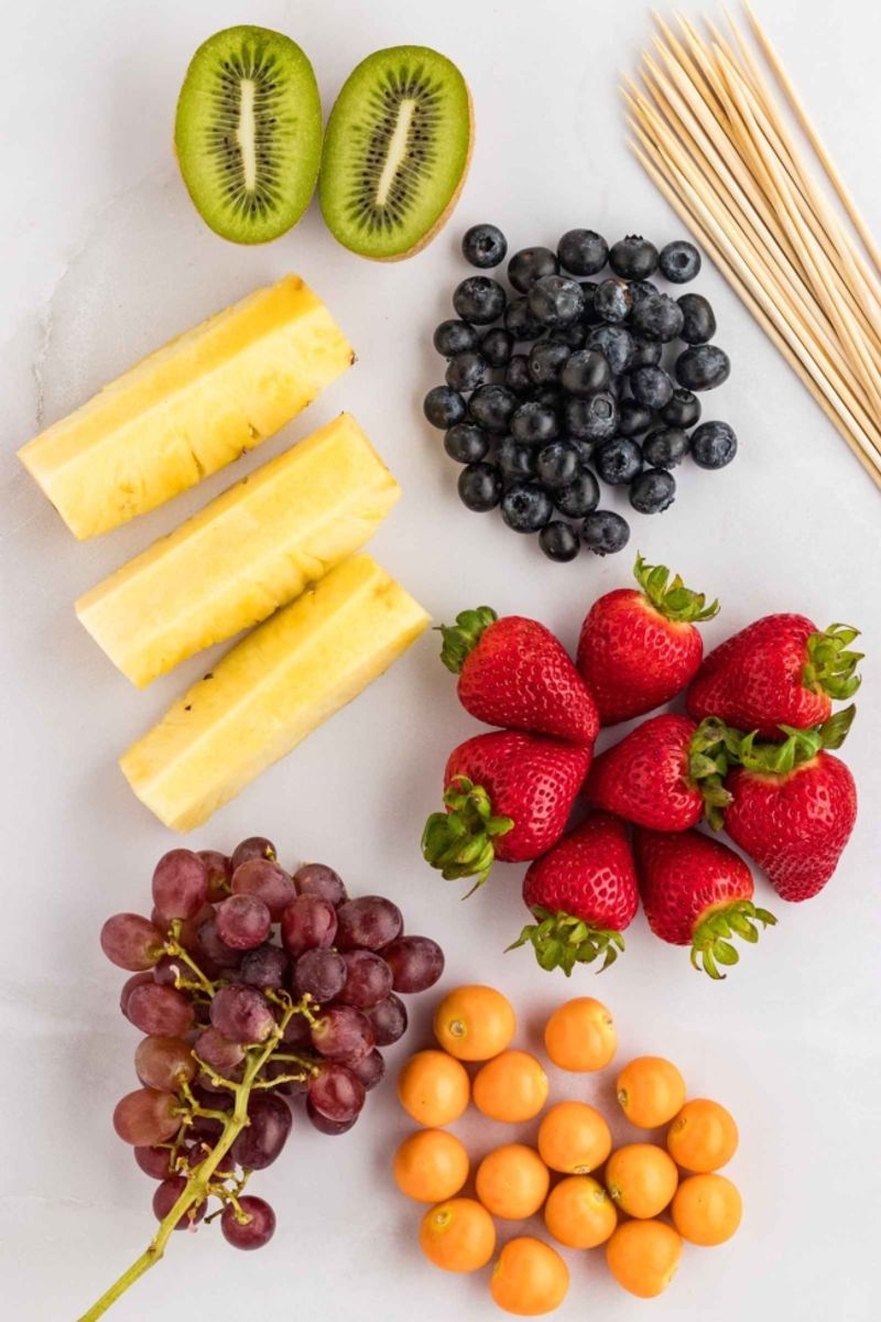 Rainbow Fruit Skewers: Learning About Light and Color