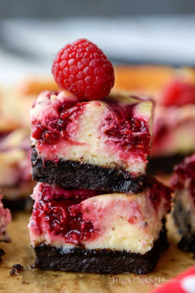 Raspberry Cheesecake Bars