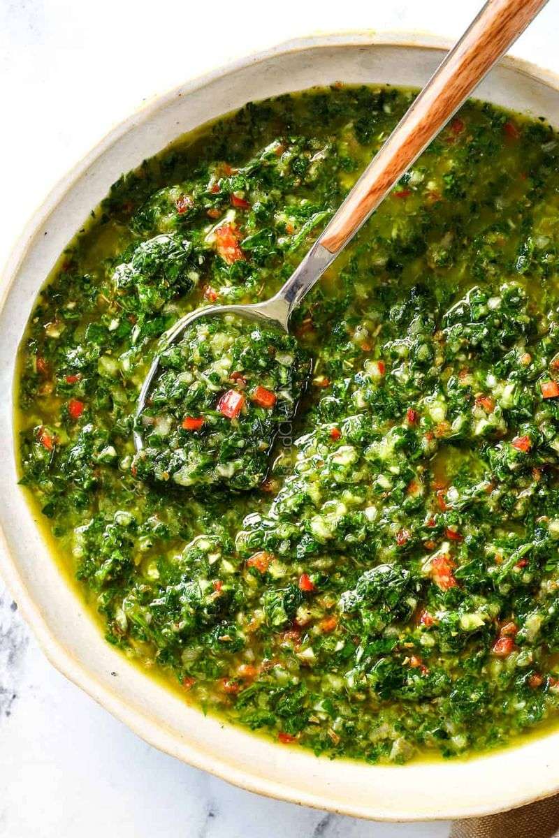 Celery Leaf Chimichurri