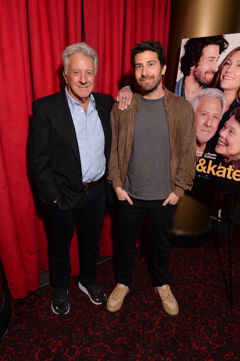 Dustin Hoffman and Jake Hoffman
