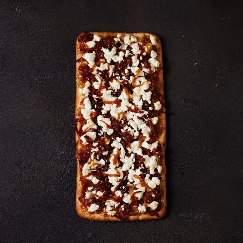 Jam and Cream Cheese Flatbread