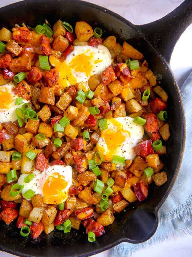 One-Pan Chorizo and Potatoes