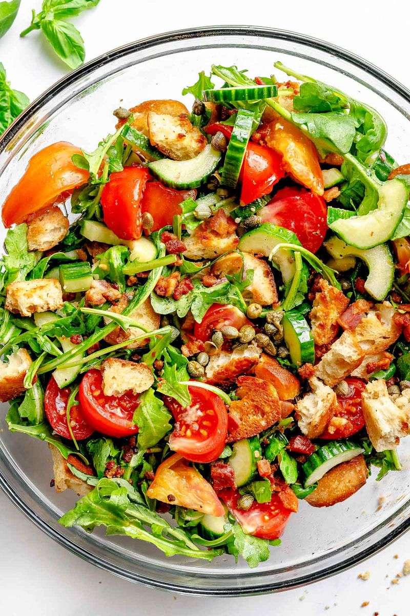 BLT Panzanella Salad