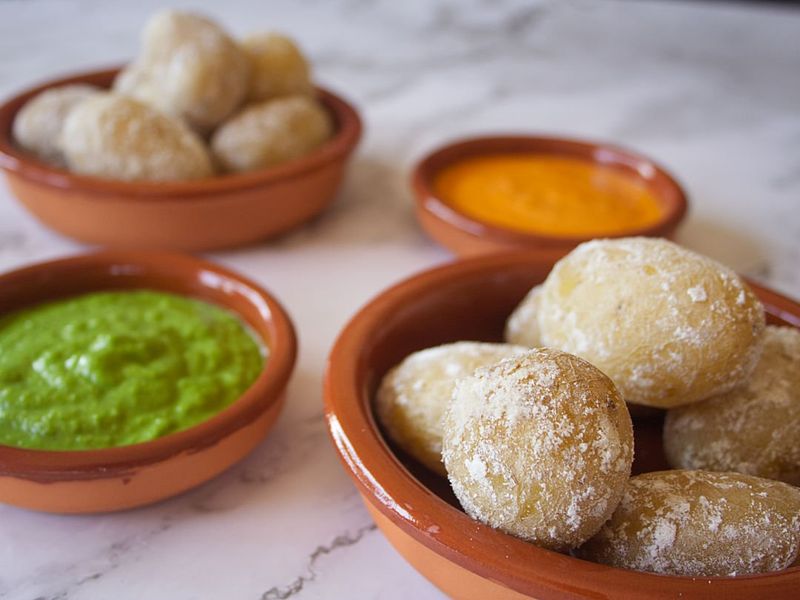 Papas Arrugadas con Mojo