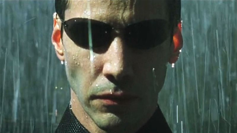 Neo Enters the Matrix for the First Time - The Matrix (1999)