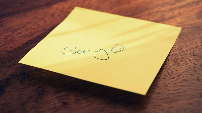 A Genuine, Specific Apology