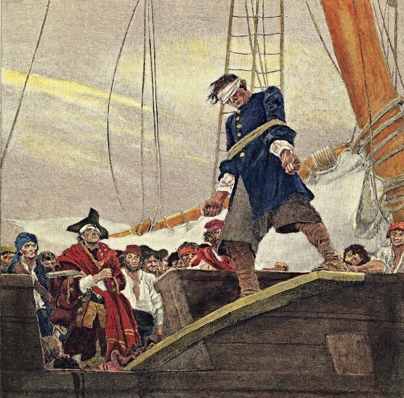 Myth 1: Pirates Made People Walk the Plank