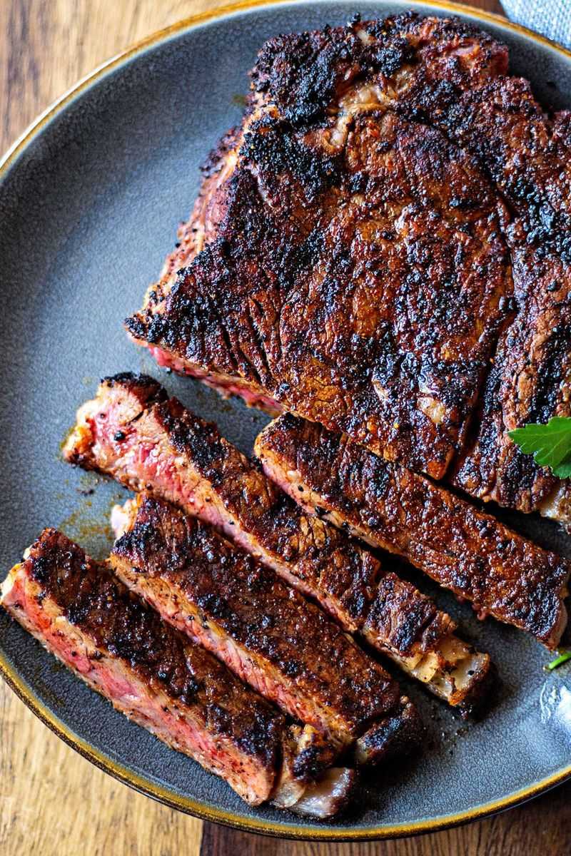 Coffee-Rubbed Ribeye Steak