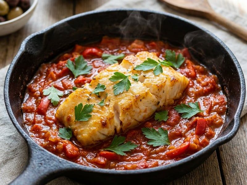 Bacalao a la Vizcaina - Spain