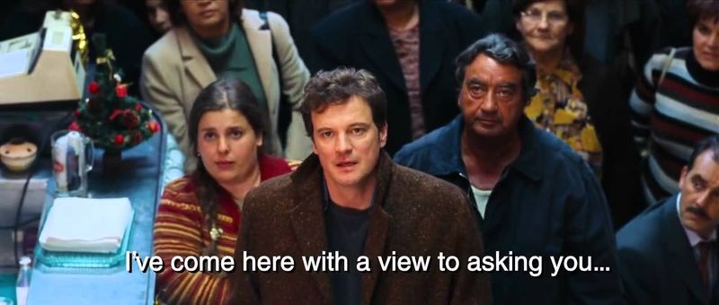 Love Actually: Jamie Proposes to Aurelia in Portuguese
