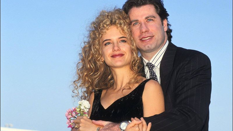 John Travolta and Kelly Preston