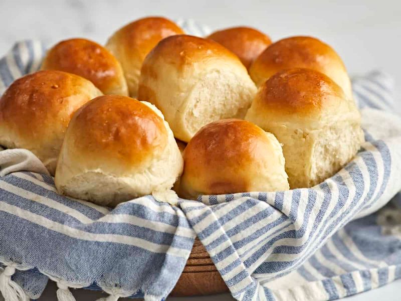 Freshly Baked Dinner Rolls