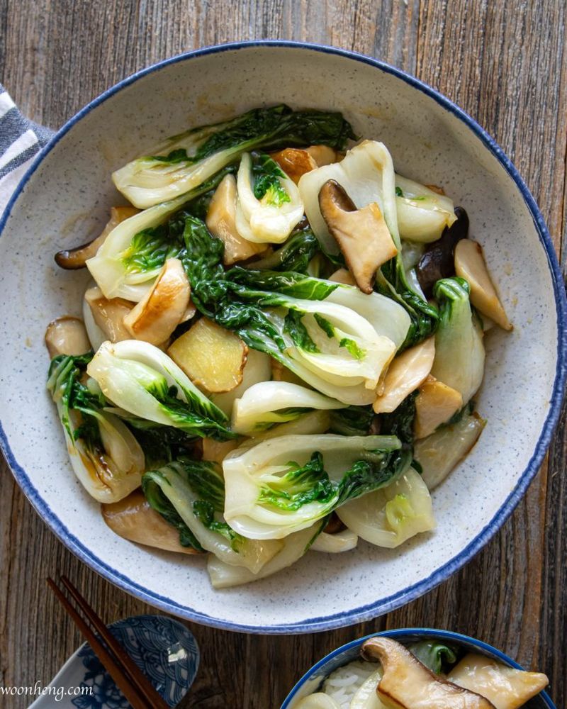 Garlic Bok Choy Stir-Fry