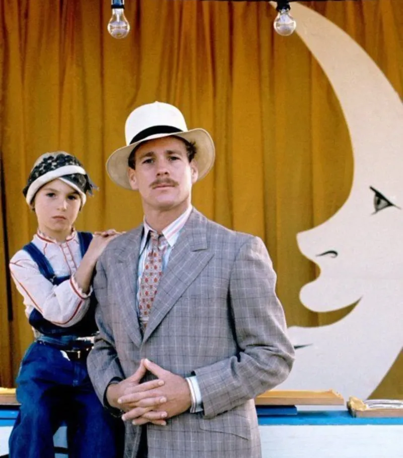 Ryan O'Neal and Tatum O'Neal in Paper Moon (1973)