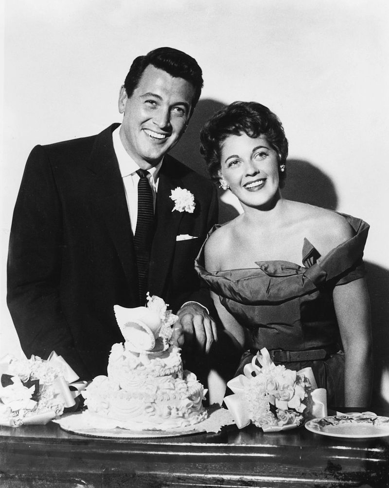 Rock Hudson and Phyllis Gates