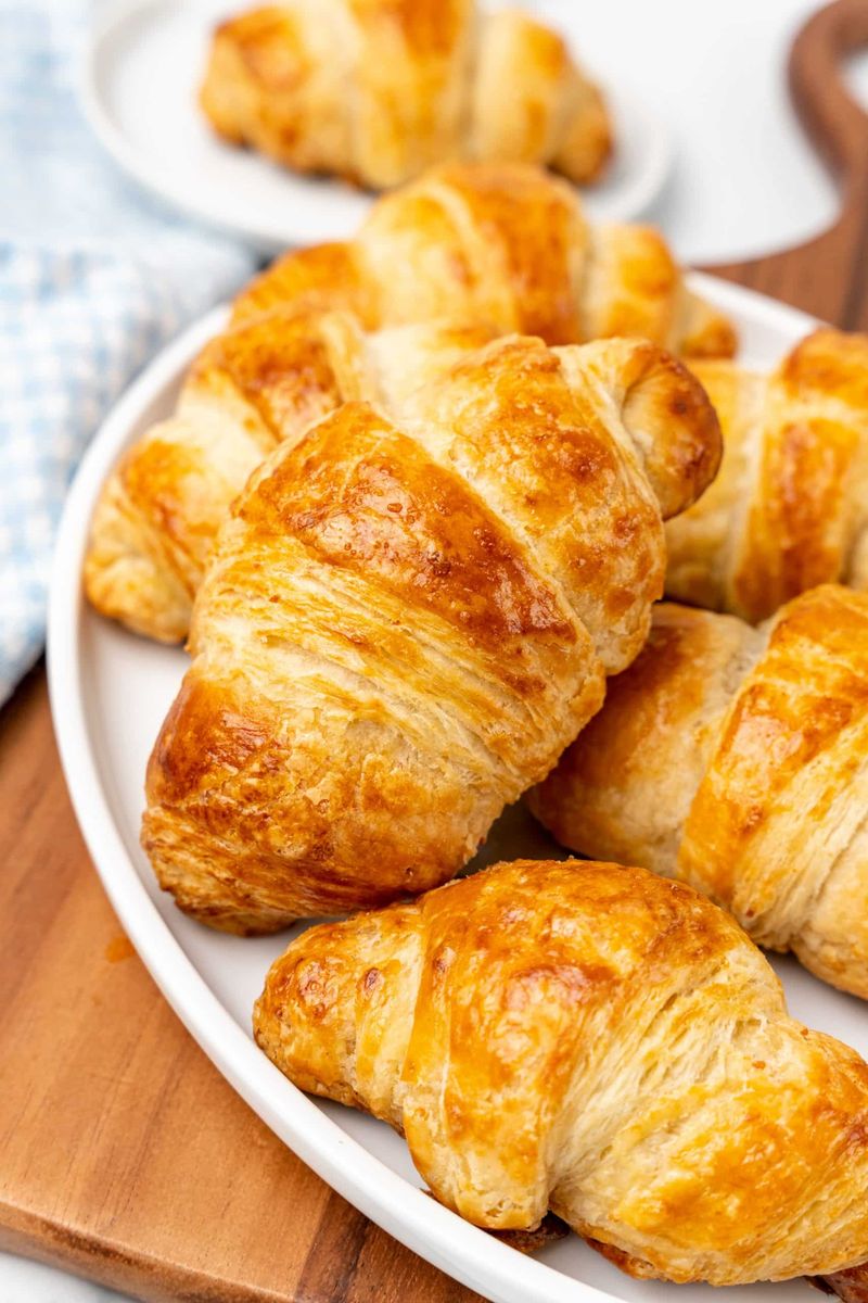 Flaky Butter Croissants