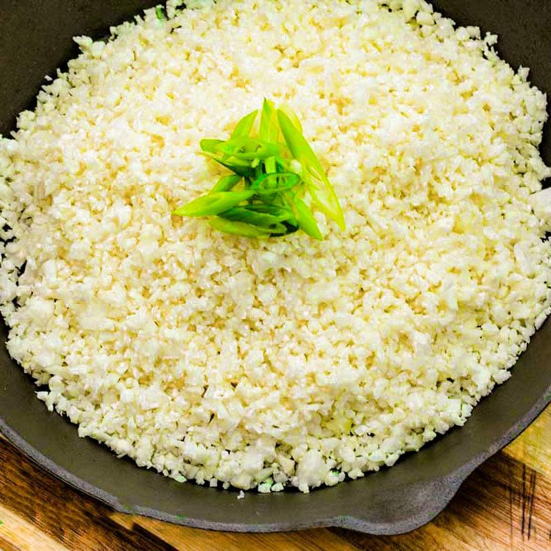 Cauliflower Rice Instead of White Rice