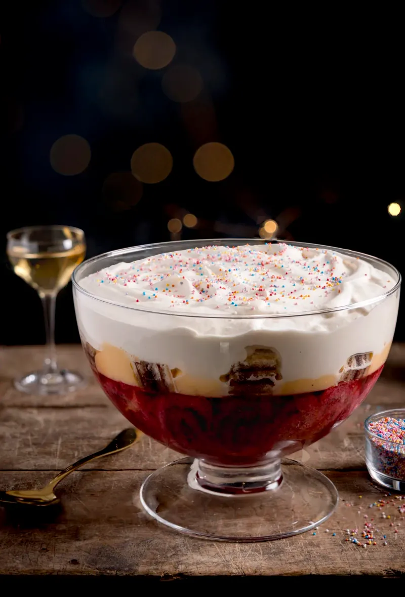 Classic English Sherry Trifle