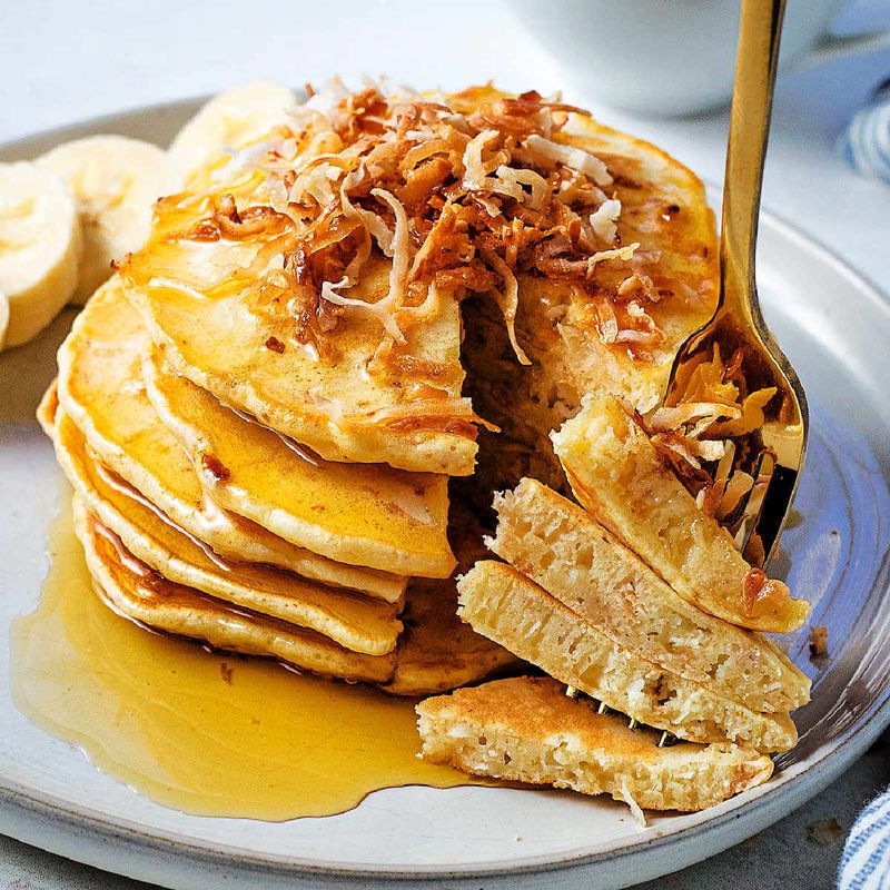 Coconut Milk Pancakes