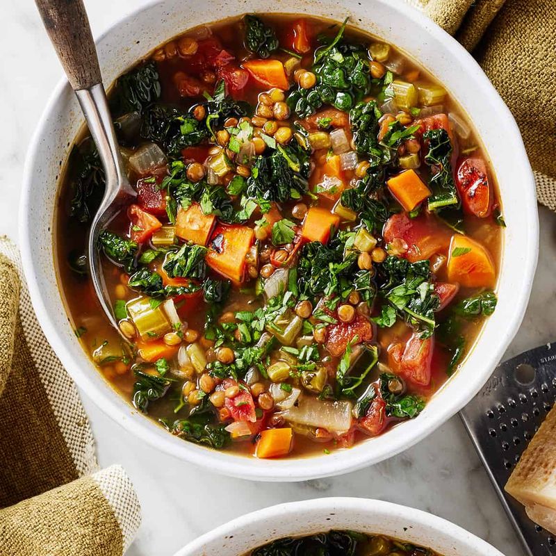 Classic Lentil and Vegetable Soup