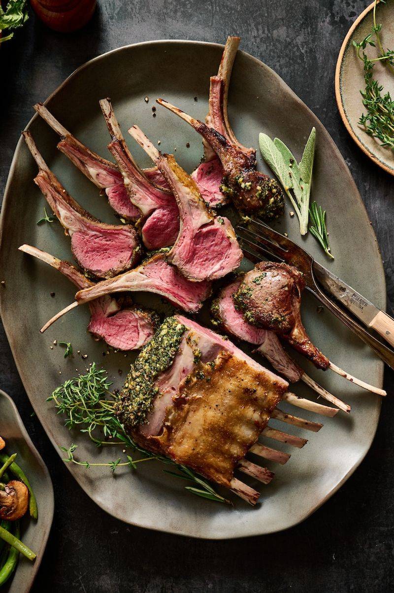 Herb-Crusted Rack of Lamb