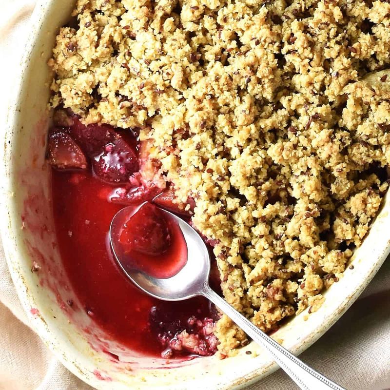 Classic Plum Crumble
