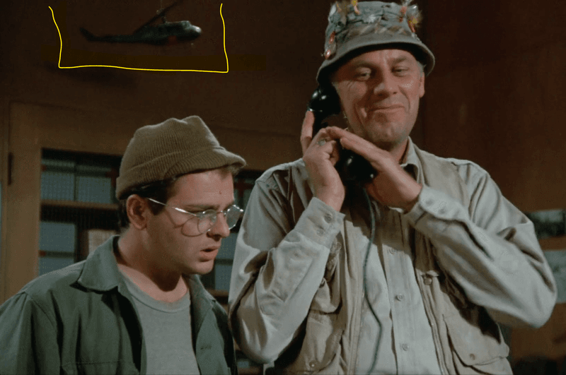 M*A*S*H and the Helicopter That Did Not Belong