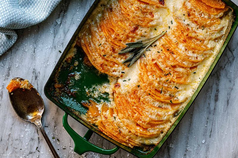 Butternut Squash and Sage Casserole
