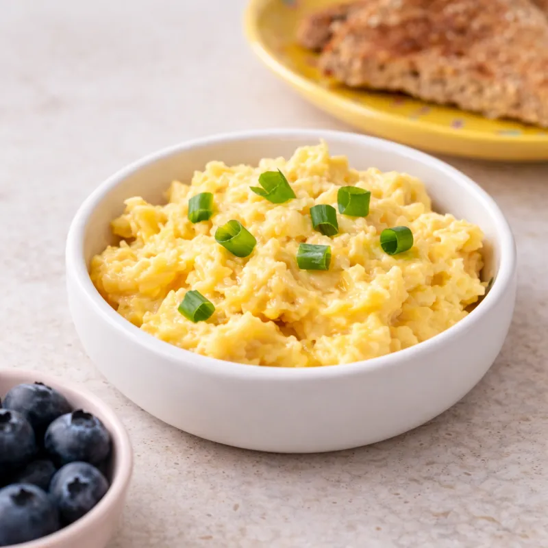 Soft-Cooked Scrambled Eggs