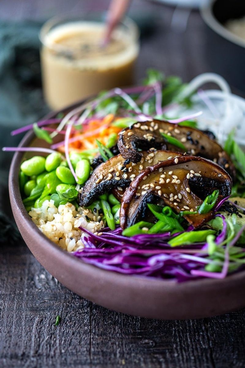 Miso Ginger Edamame Bowl