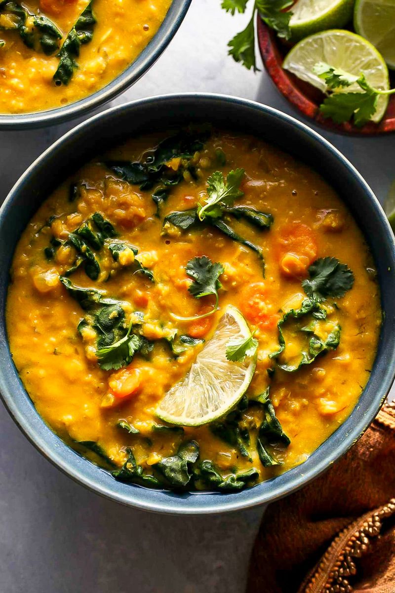 Golden Turmeric and Lentil Soup