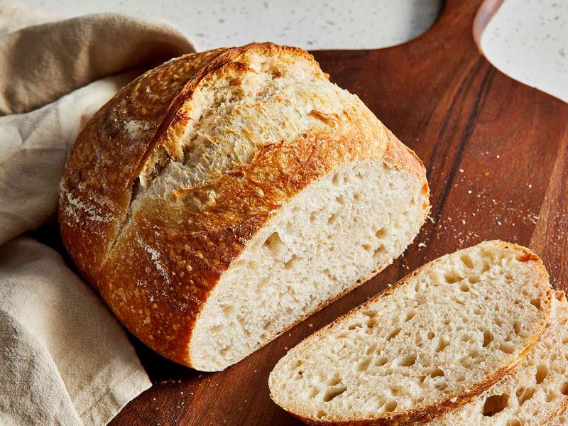 Crusty Sourdough Bread
