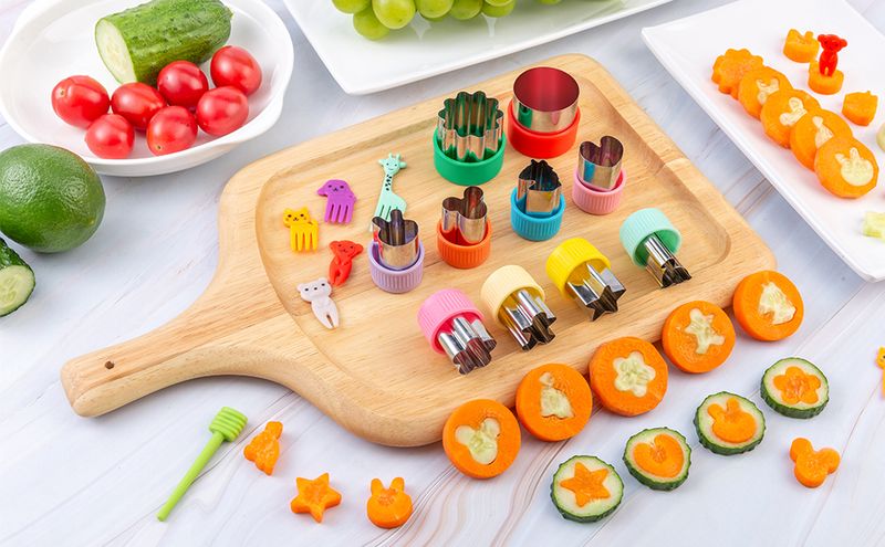 Turn Veggies Into Fun Shapes With Cookie Cutters