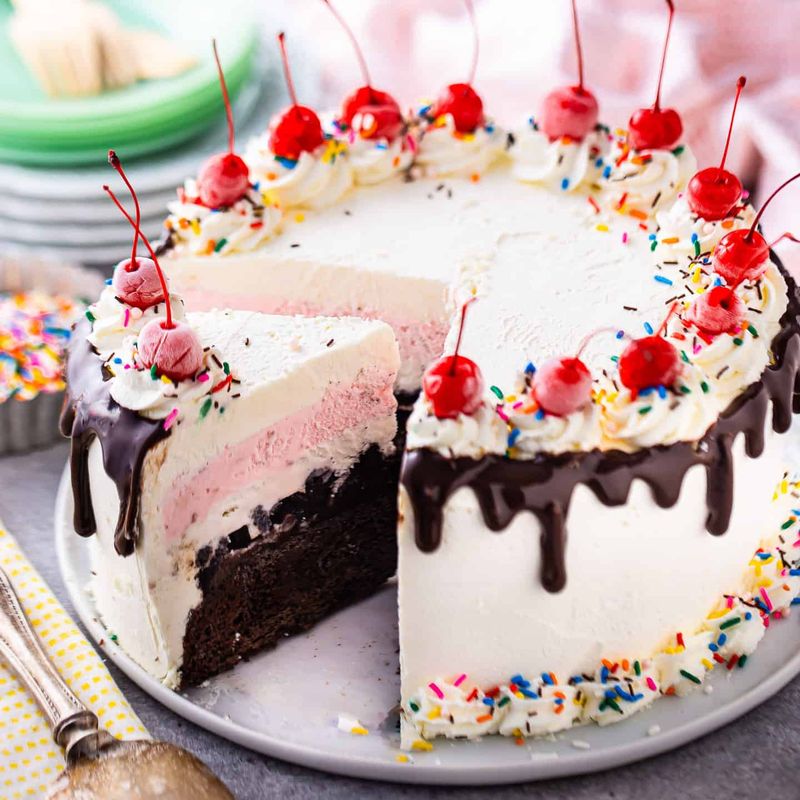 Loaded Whipped Cream Cloud Cake