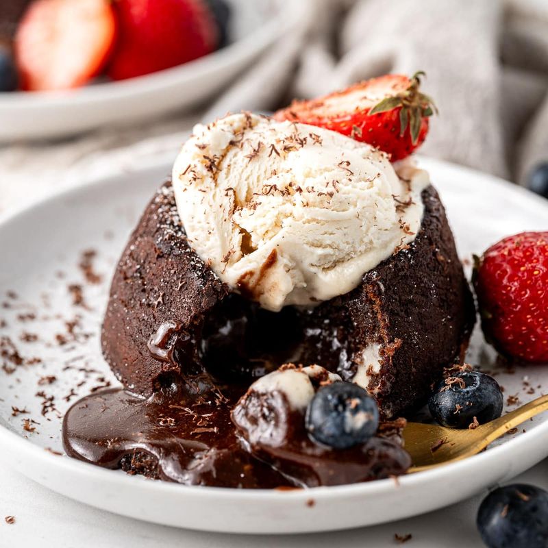 Warm Chocolate Lava Cake